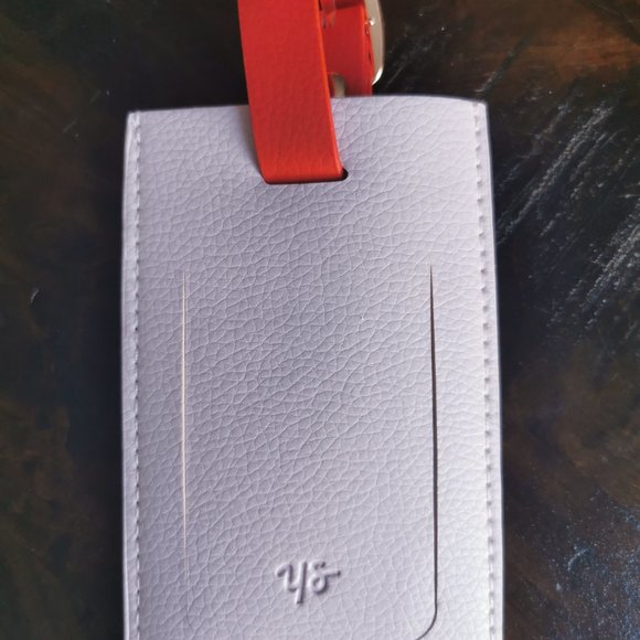 Yes Studio Faux Leather Luggage Tag - Picture 3 of 5
